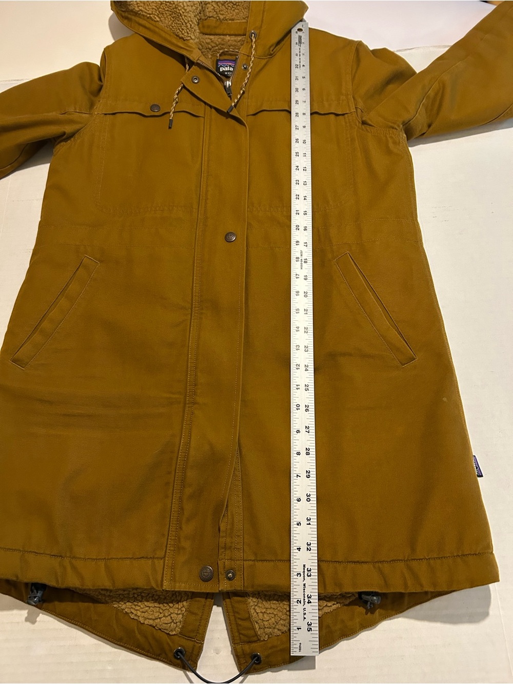 Patagonia Worn Wear Insulated Prairie Dawn Parka Jacket Coat Women's M #28291 - Picture 8 of 12